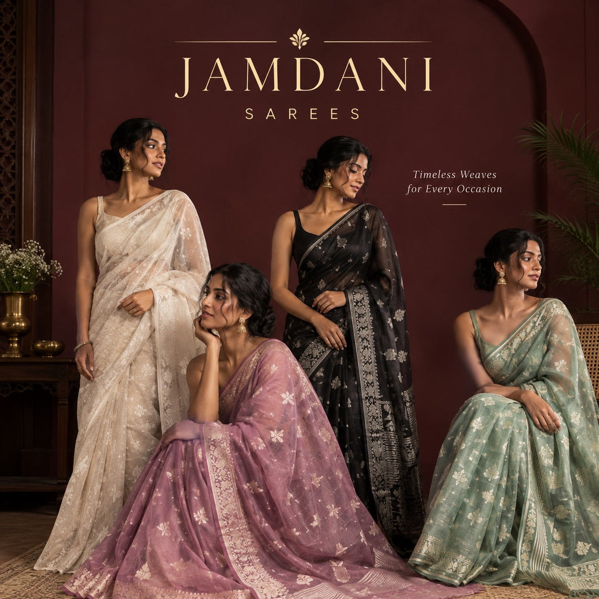 Jamdani saree