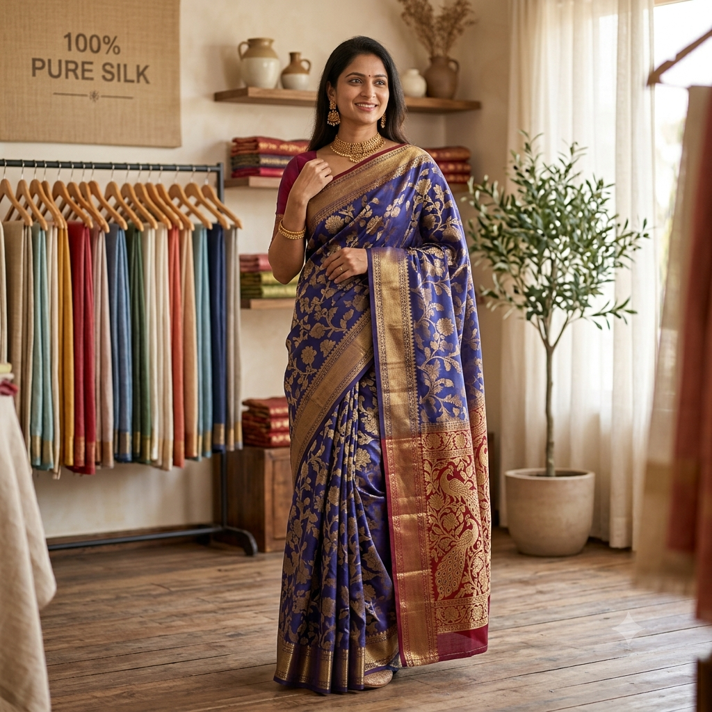 Pure silk premium sarees